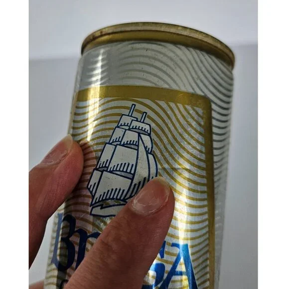 Brisa Cerveza Ligera Beer 12oz Pull Tab empty Aluminum Can Monterrey Mexico - Picture 14 of 16